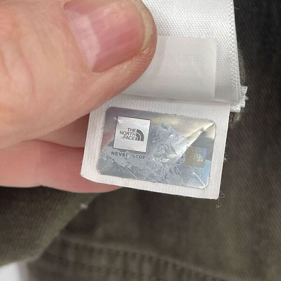 The North Face Green Cotton Shipler Full-Zip Anorak Hooded Jacket Size Large - Picture 7 of 10